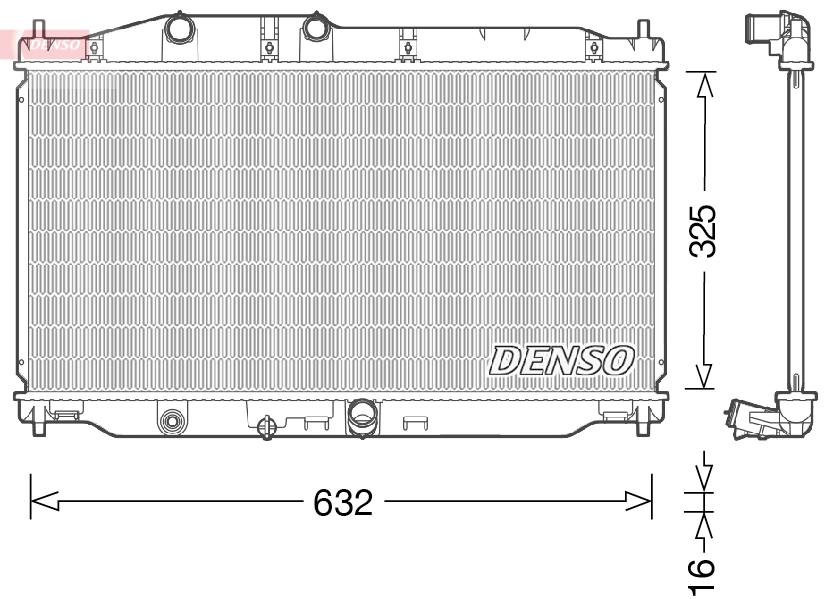 Radiator racire motor