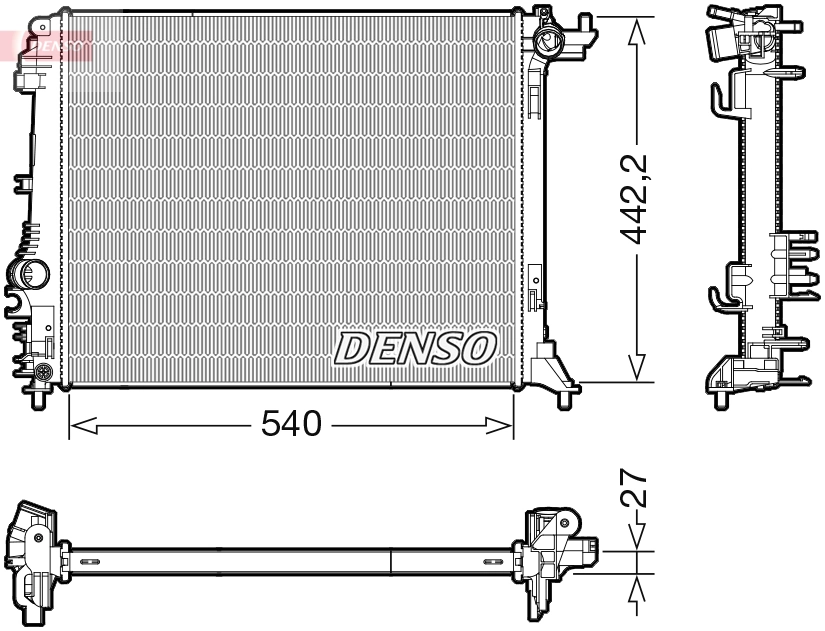 Radiator racire motor