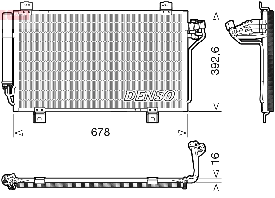 Radiator climatizare