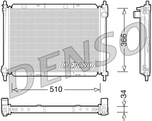 Radiator racire motor