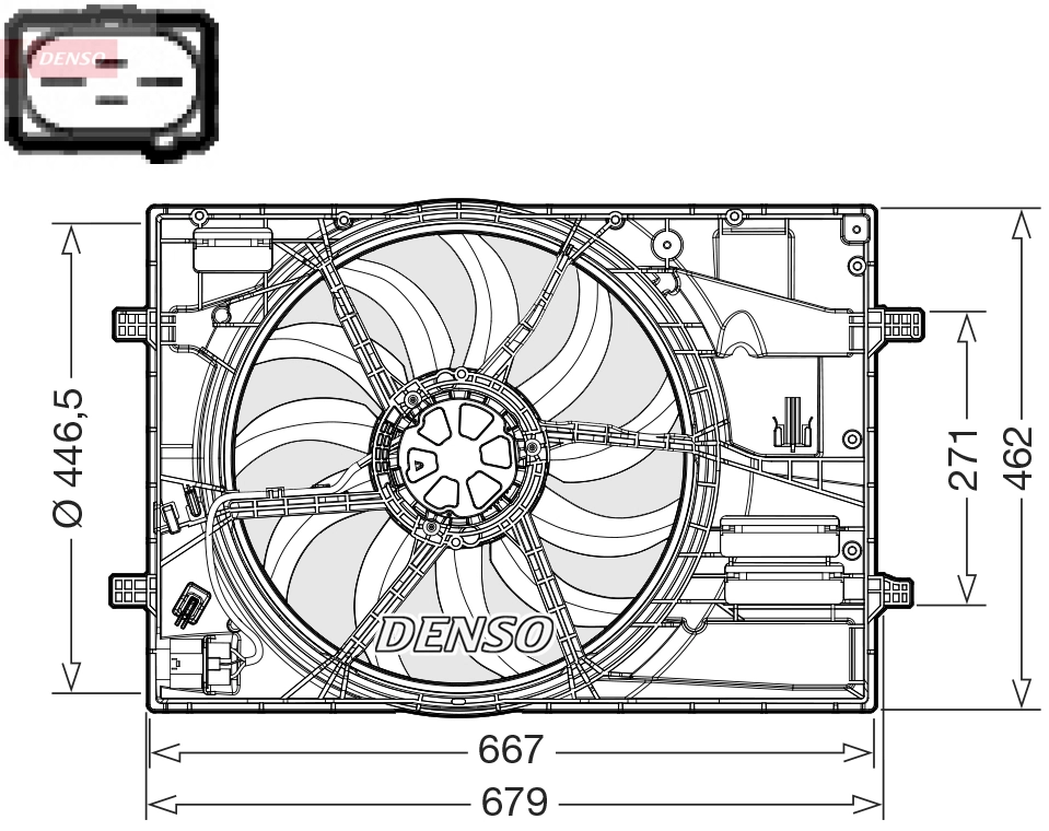 Ventilator radiator racire
