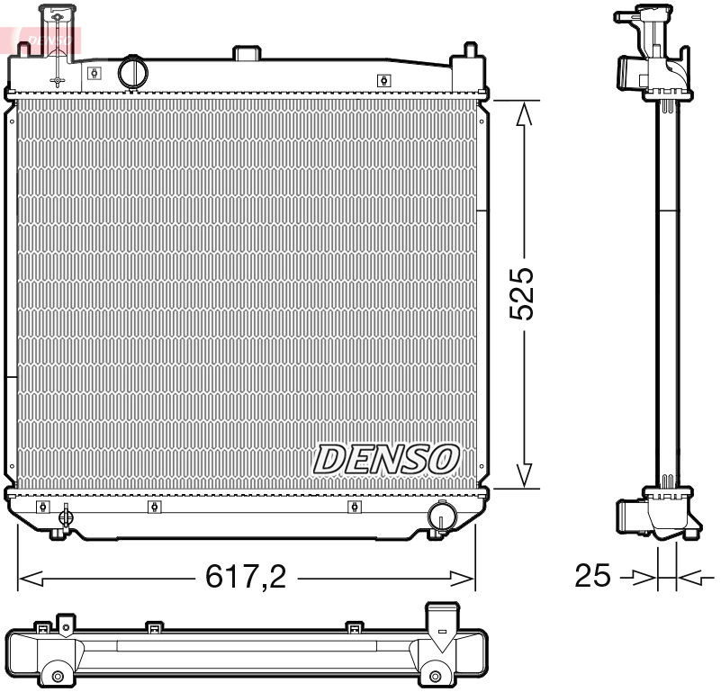 Radiator racire motor