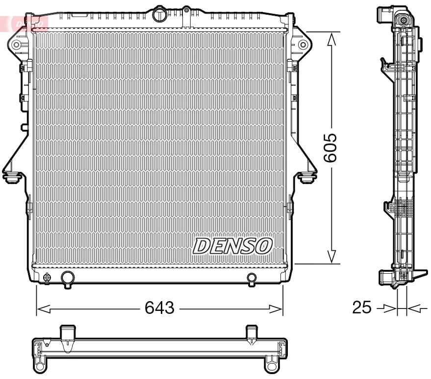 Radiator racire motor