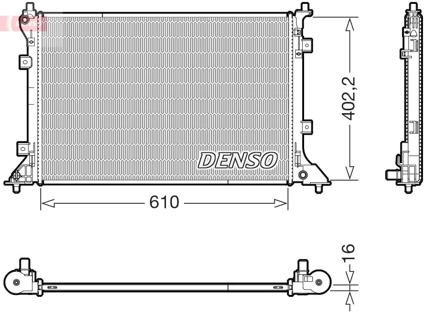 Radiator racire motor
