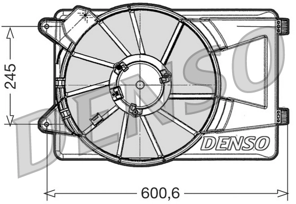 Ventilator radiator racire
