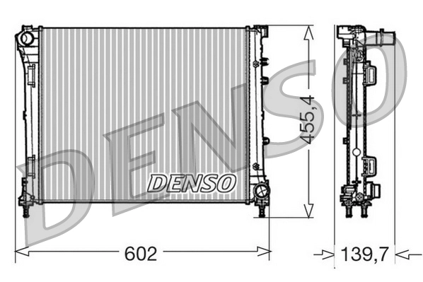 Radiator racire motor