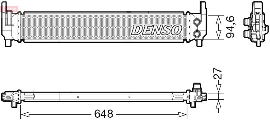 Radiator racire motor