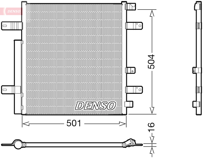 Radiator climatizare