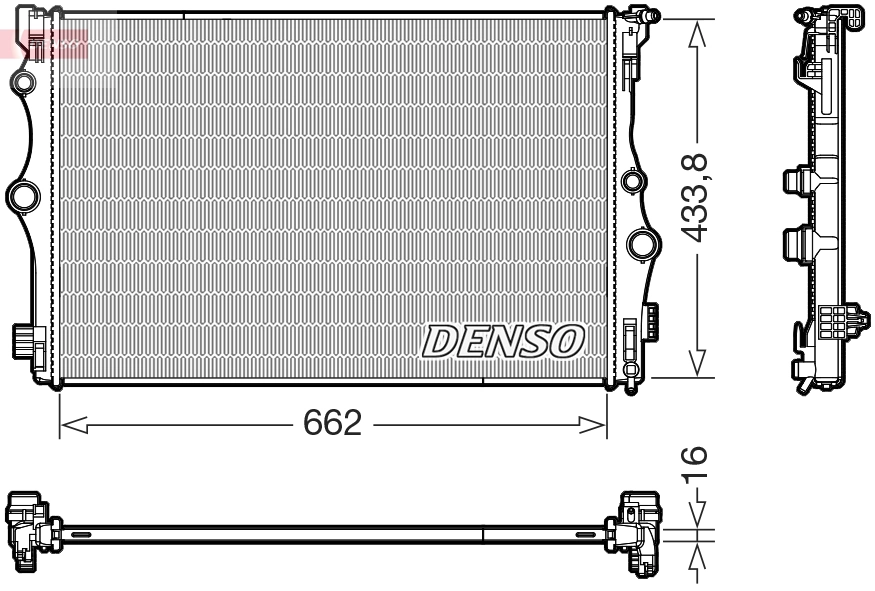 Radiator racire motor