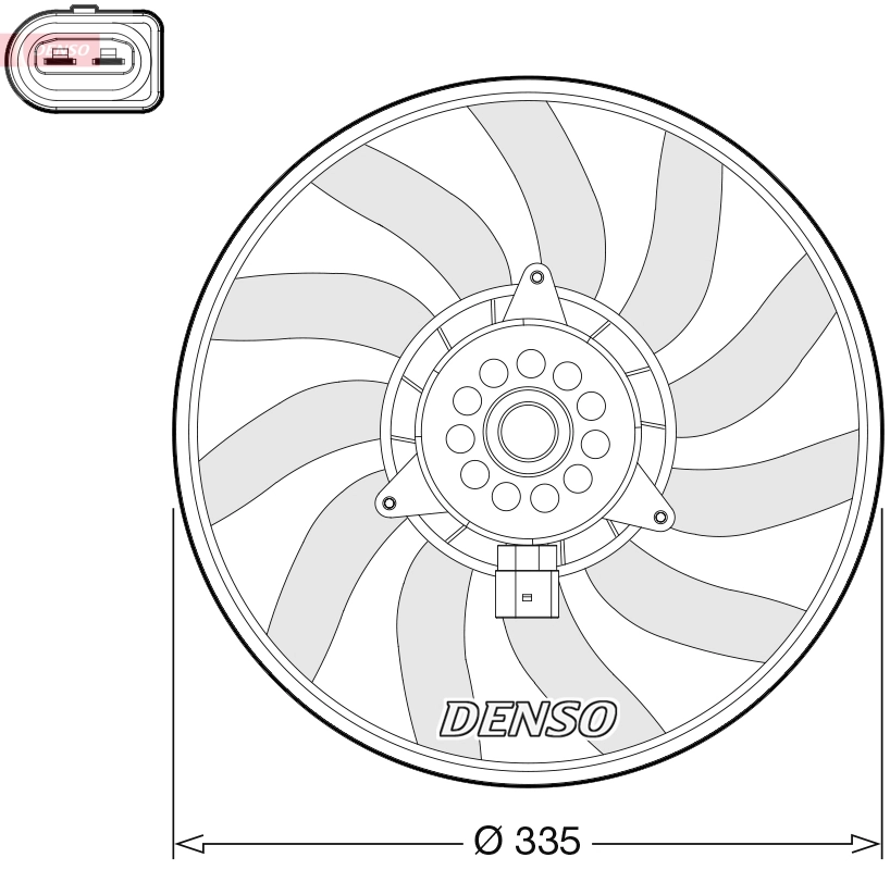 Ventilator radiator racire