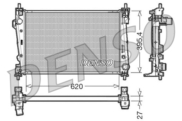 Radiator racire motor