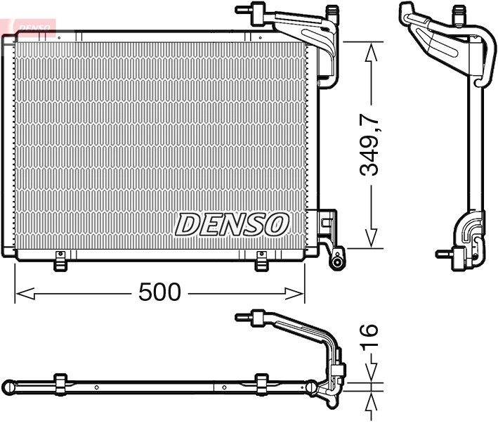 Radiator climatizare