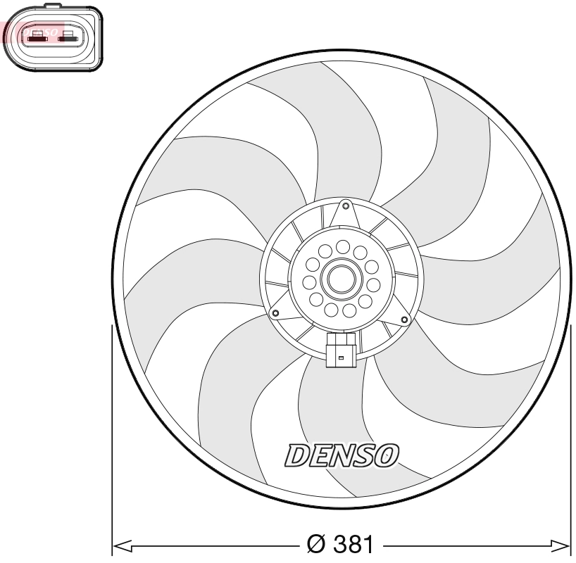 Ventilator radiator racire