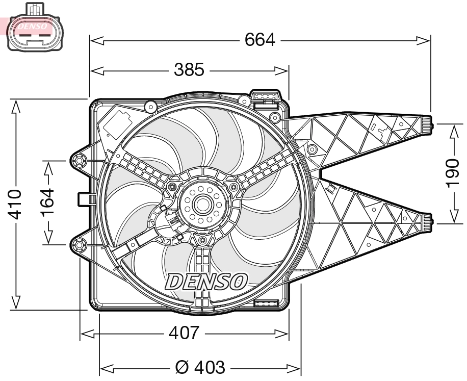 Ventilator radiator racire