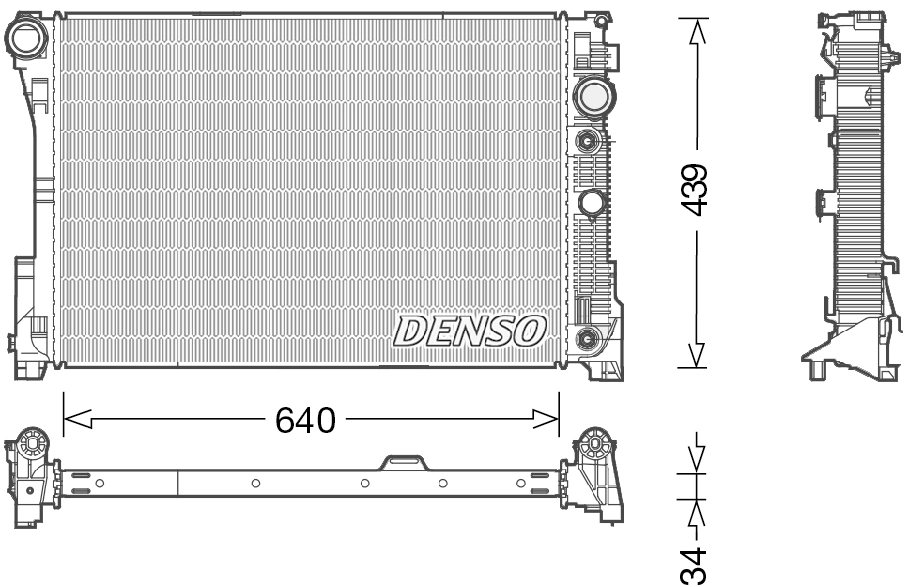 Radiator racire motor