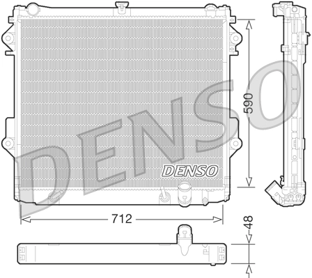 Radiator racire motor