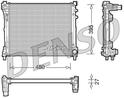 Radiator racire motor