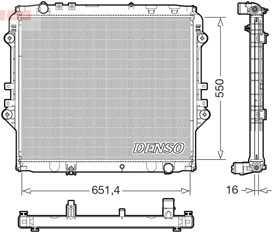 Radiator racire motor