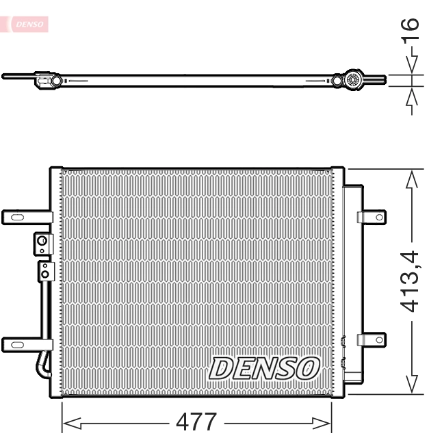 Radiator climatizare
