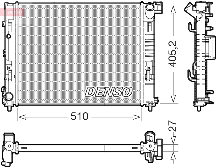 Radiator racire motor
