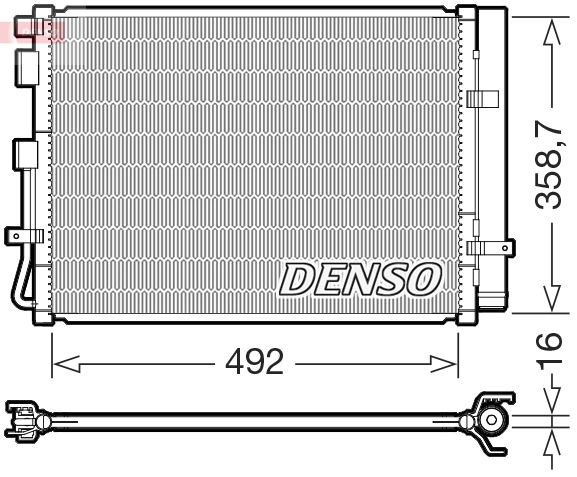 Radiator climatizare