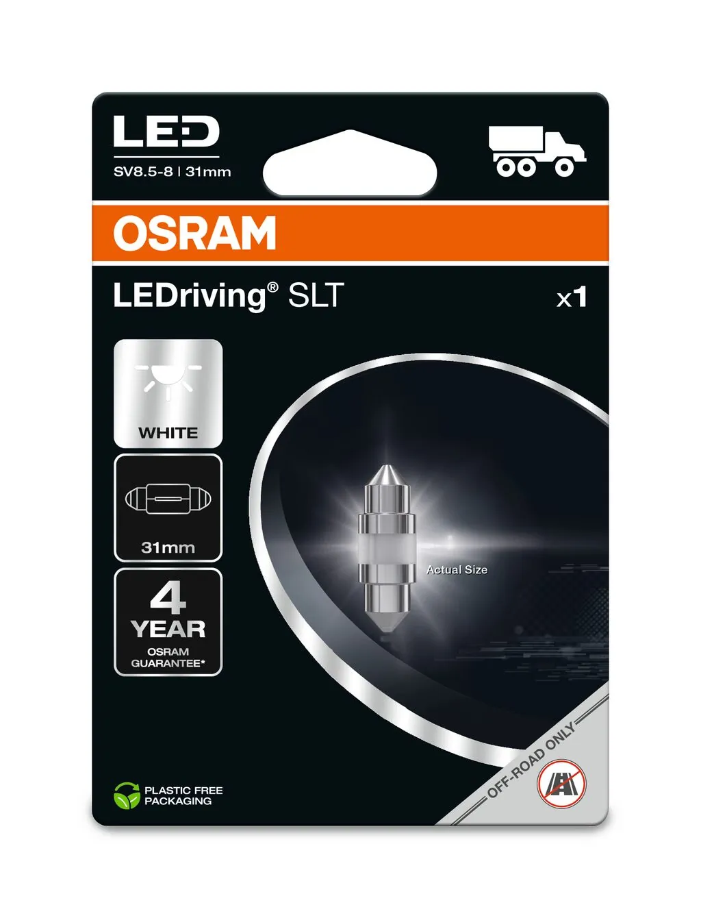 Bec iluminare numar circulatie