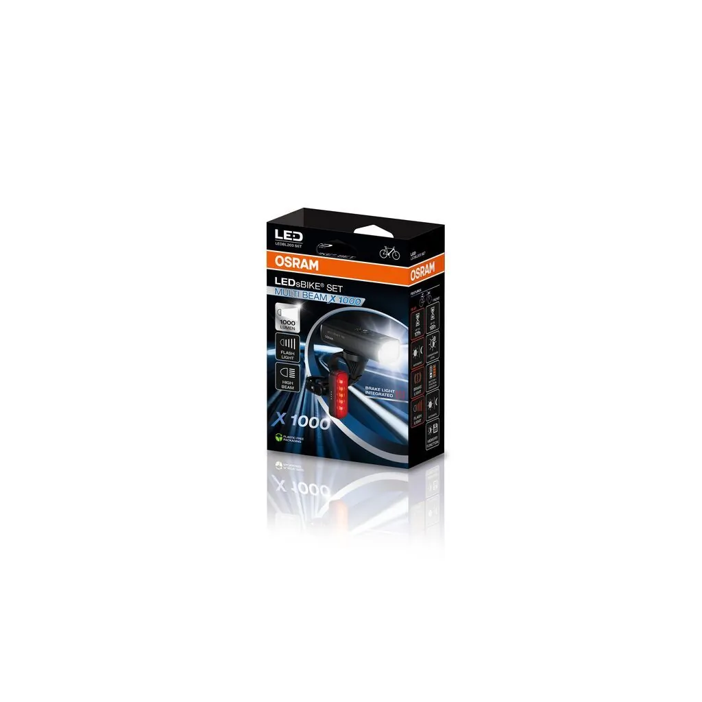 Set lumini, bicicleta