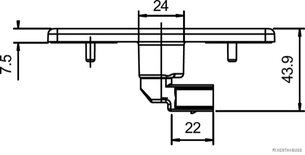 Lampa laterala