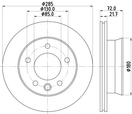 Disc frana