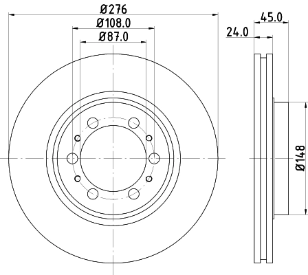 Disc frana