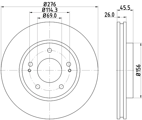 Disc frana
