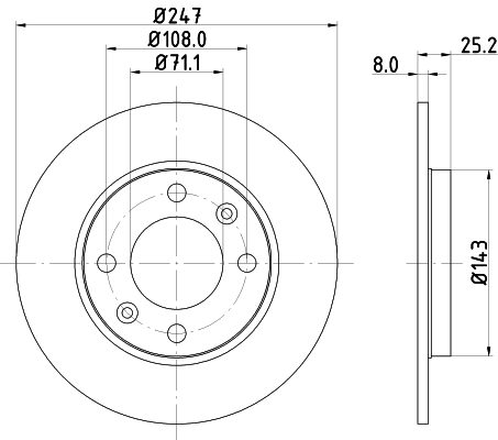 Disc frana