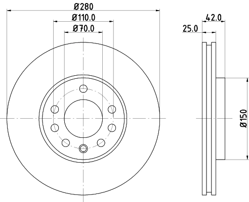 Disc frana