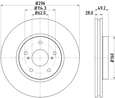 Disc frana