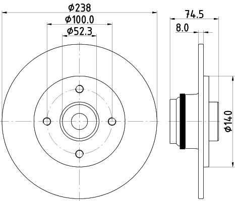 Disc frana