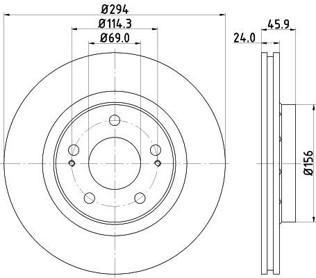 Disc frana