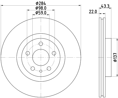 Disc frana