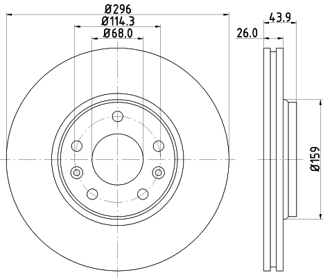 Disc frana