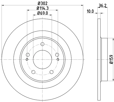 Disc frana