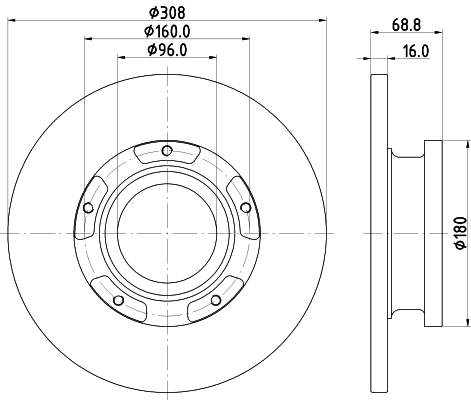 Disc frana