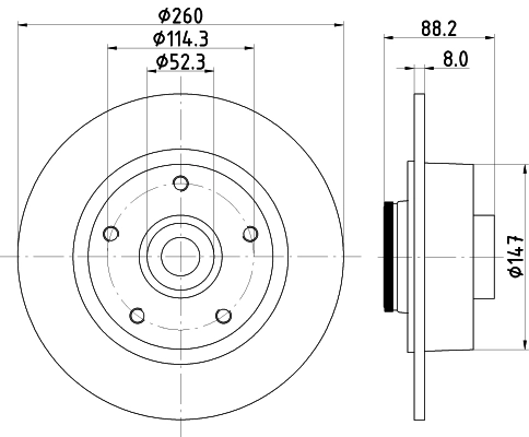 Disc frana