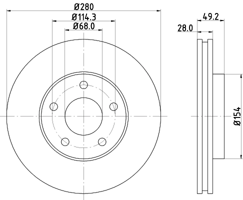 Disc frana