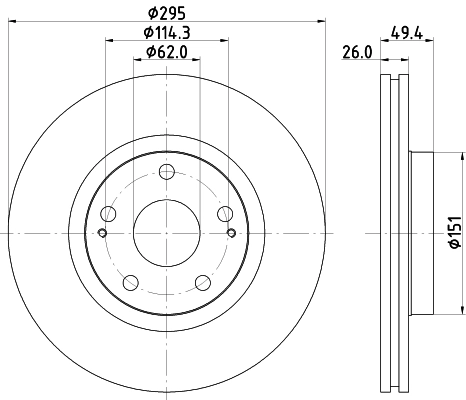 Disc frana