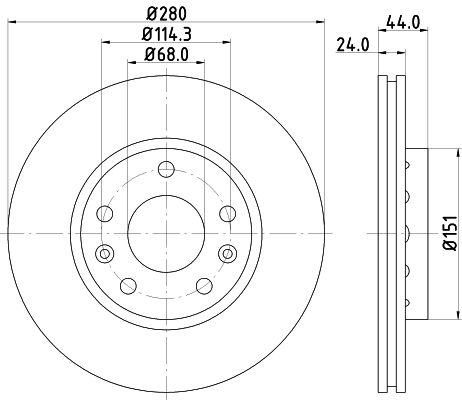 Disc frana