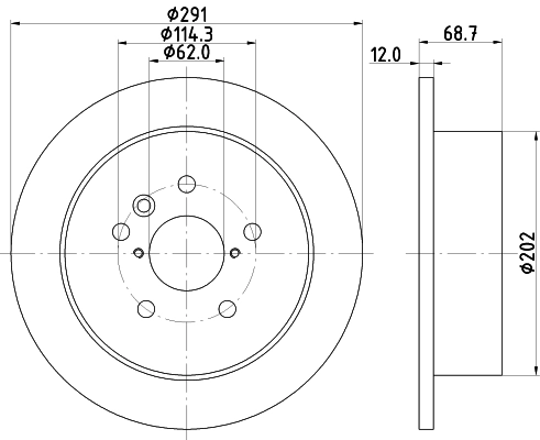 Disc frana