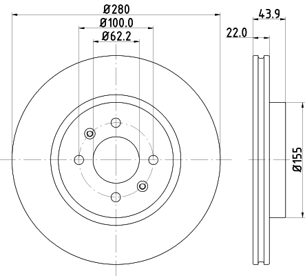 Disc frana