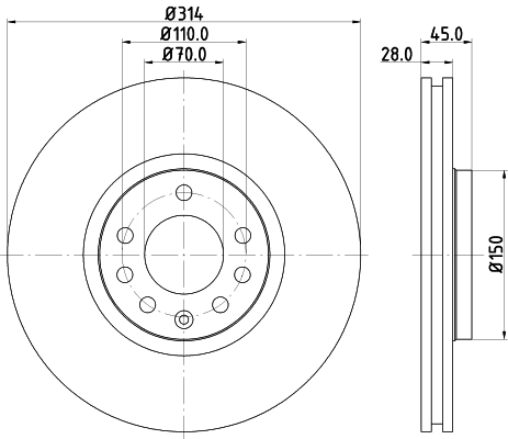 Disc frana
