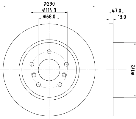 Disc frana