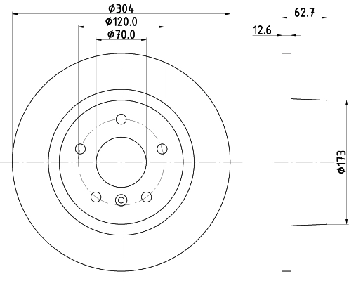 Disc frana