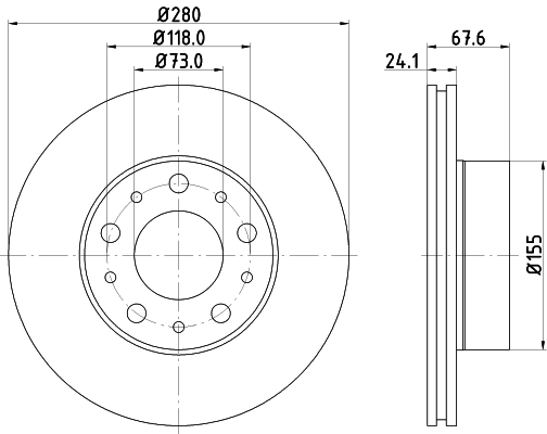 Disc frana